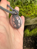 Rose Quartz Fidget Pendant