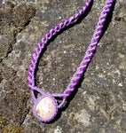 Purple and Lavender Double Pocket Opal